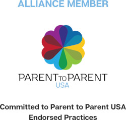 Parent to Parent USA: Alliance Member Badge logo